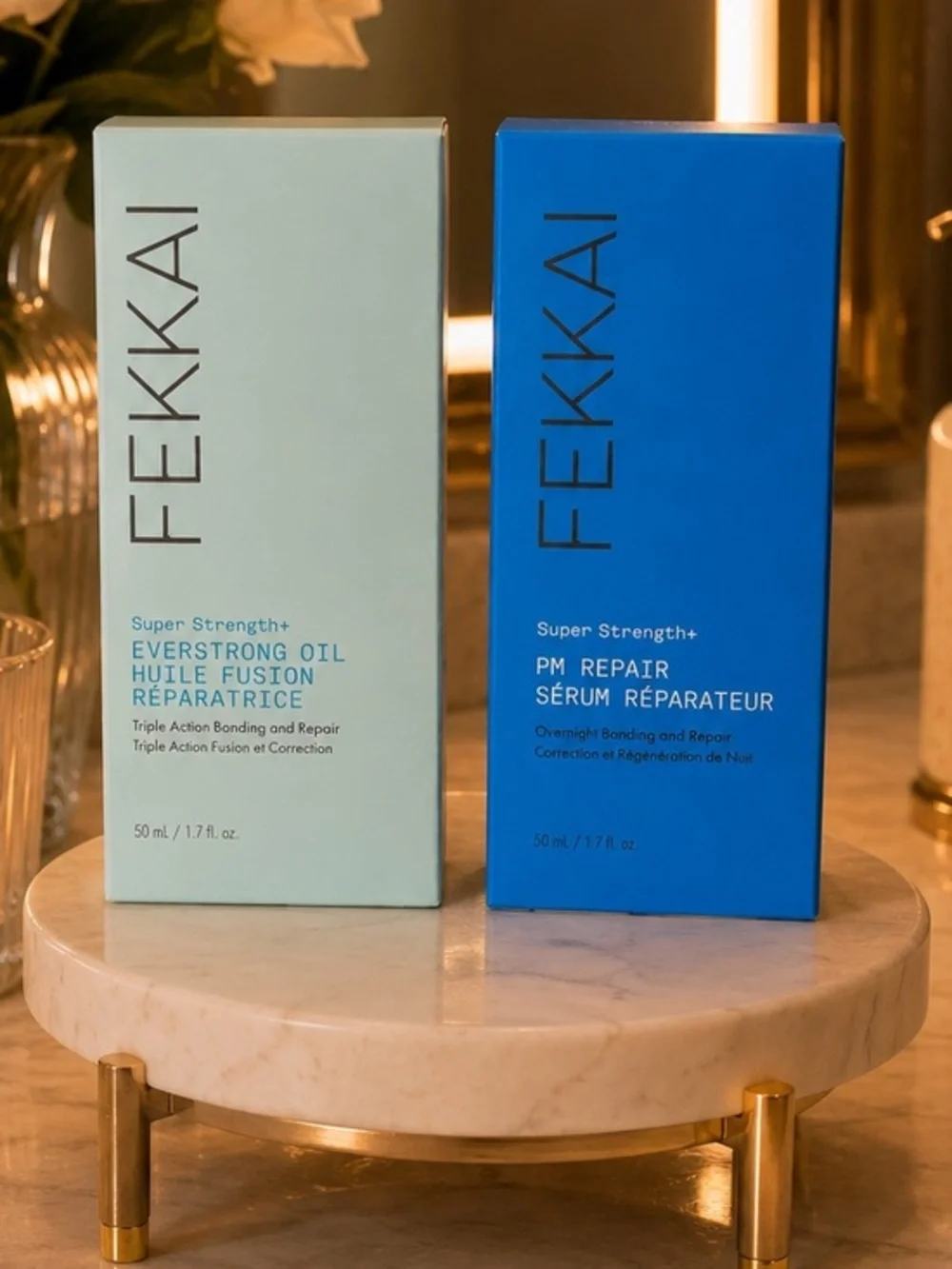 Fekkai Super Strength+ PM Repair Hair Serum & EverStrong Oil Fusion Bundle 🎀